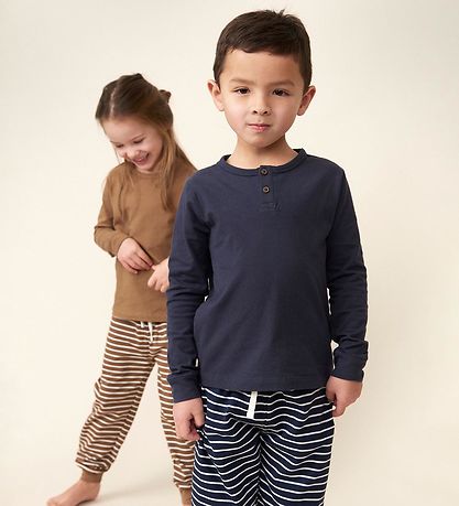 En Fant Pyjama Set - Set - Coca Mocha En Fant Pyjama Set - Set - Coca Mocha