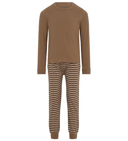En Fant Pyjama Set - Set - Coca Mocha En Fant Pyjama Set - Set - Coca Mocha