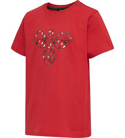 T-Shirt Hummel - hmlPère Noël - Rouge T-Shirt Hummel - hmlPère Noël - Rouge