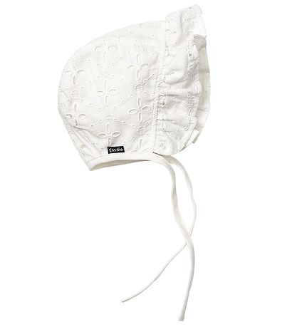 Elodie Details Babymuts - Wit m. Veter Elodie Details Babymuts - Wit m. Veter