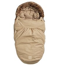 Elodie Details Footmuff - 110 cm - Wool - Pure Khak Elodie Details Footmuff - 110 cm - Wool - Pure Khak