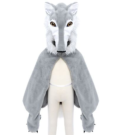 Great Pretenders Kostüm - Umhang Wolf - Grau Great Pretenders Kostüm - Umhang Wolf - Grau
