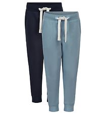 Pantalon de Jogging Minymo - 2 Pack - Ashley Blue/Marine Pantalon de Jogging Minymo - 2 Pack - Ashley Blue/Marine
