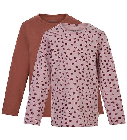 Minymo Blouse - 2-pack - Violet Ice Minymo Blouse - 2-pack - Violet Ice