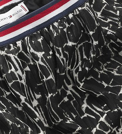 Tommy Hilfiger Kjol - Svart Djurtryck