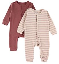 Minymo Jumpsuit - 2-Pack - Violet Ice Minymo Jumpsuit - 2-Pack - Violet Ice