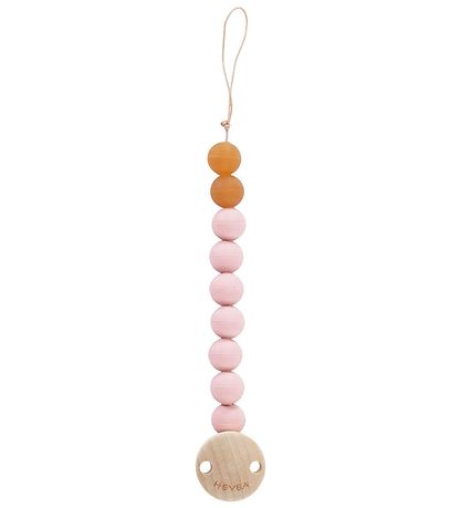 Hevea Schnullerketten - Naturgummi - Powder Pink