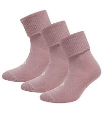 Hummel Socks - 3-Pack - HmlSora - Woodrose Hummel Socks - 3-Pack - HmlSora - Woodrose
