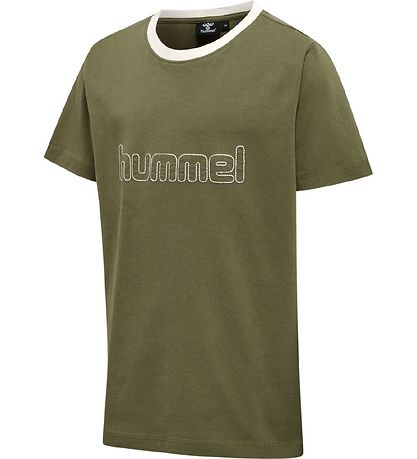 Hummel T-Shirt - HmlCloud - Olive Branch