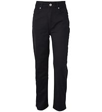 Jeans av. Emplacement Hound - Straight - Noir
