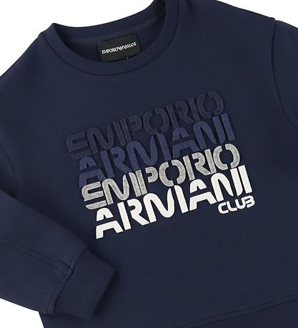 Emporio Armani Blouse - Dress Blue w. Text