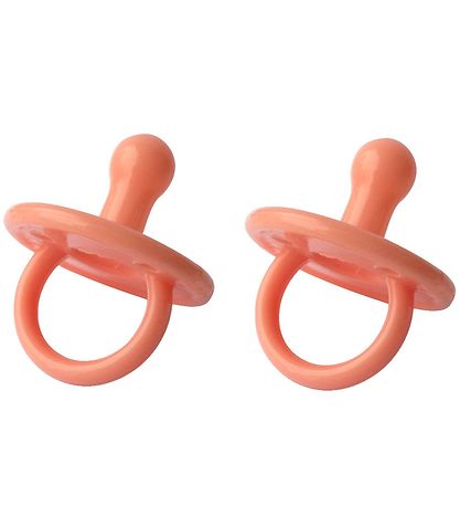 Filibabba Pacifiers - 2-Pack - 0-36 Mths. - Coral