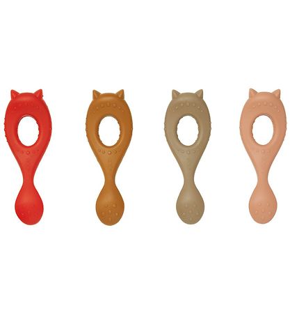 Liewood Spoons - Liva - 4-Pack - Multi Mix Liewood Spoons - Liva - 4-Pack - Multi Mix
