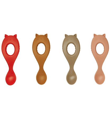 Liewood Spoons - Liva - 4-Pack - Multi Mix Liewood Spoons - Liva - 4-Pack - Multi Mix