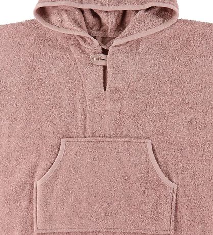 Nørgaard Madsens Towel Poncho w. Hood/Pocket - 70x50 cm - Pale M