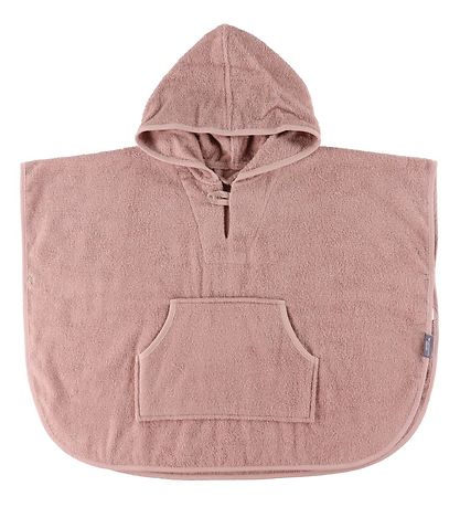 Nørgaard Madsens Towel Poncho w. Hood/Pocket - 70x50 cm - Pale M