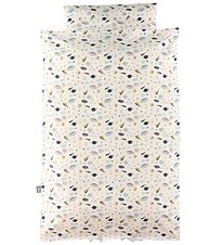 Nørgaard Madsens Bedding - Junior - White w. Stars/Planets Nørgaard Madsens Bedding - Junior - White w. Stars/Planets
