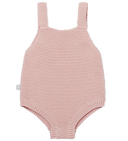 Stella McCartney Kids Bodysuit Sleeveless - Knitted - Pink w. La Stella McCartney Kids Bodysuit Sleeveless - Knitted - Pink w. La
