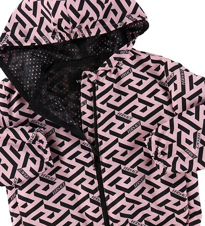 Versace Jacket - Greca Signature - Candy/Black
