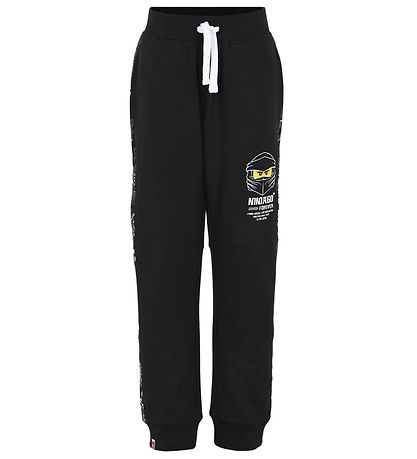 LEGO® Wear 트레이닝 바지 - 검정 포함 프린트