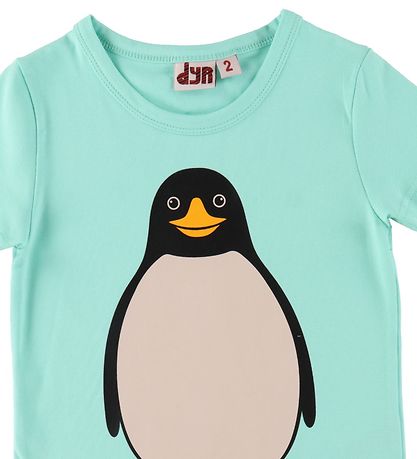 DYR-Cph T-shirt - Dyrgrowl - Fresh Mint w. Penguin DYR-Cph T-shirt - Dyrgrowl - Fresh Mint w. Penguin
