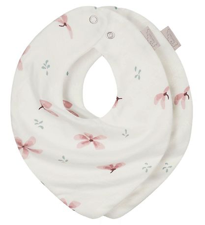 Cam Cam Bibs - 2-Pack - Windflower Cream Cam Cam Bibs - 2-Pack - Windflower Cream