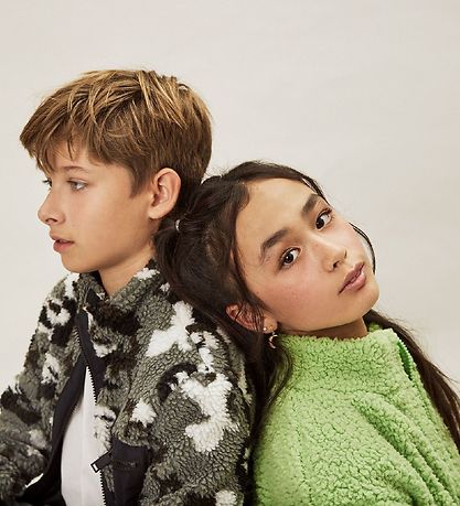 Hound Fleecepullover - Teddy - Power Green Hound Fleecepullover - Teddy - Power Green