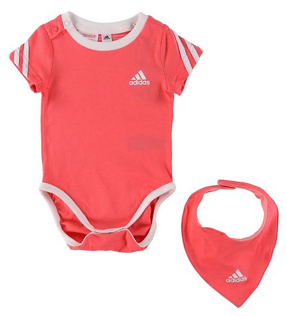 adidas Performance Cadeaubox - Romper s/s/Babyslabbetje - Turbo/