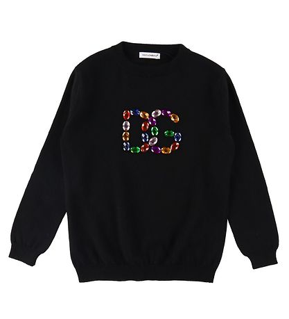 Dolce & Gabbana Blouse - Wool - Light Therapy - Black w. Stone Dolce & Gabbana Blouse - Wool - Light Therapy - Black w. Stone