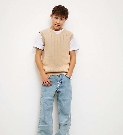 Hound Waistcoat - Knitted - Sand