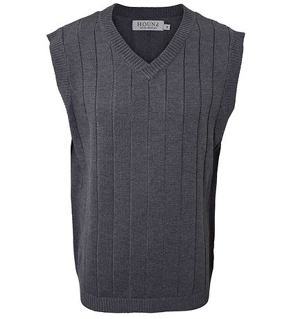 Hound Waistcoat - Knitted - Grey Hound Waistcoat - Knitted - Grey