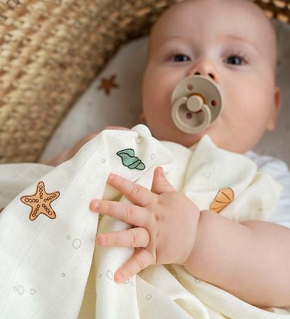 Done By Deer Baby Swaddle 2-Pack - Sea Freinds