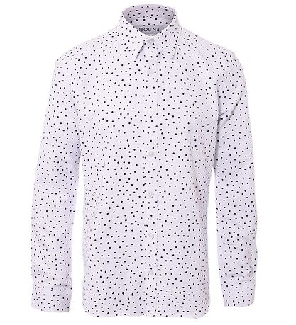 Hound Shirt - White w. Dots