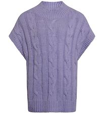 Grunt Waistcoat - Knitted - Brie - Purple Grunt Waistcoat - Knitted - Brie - Purple