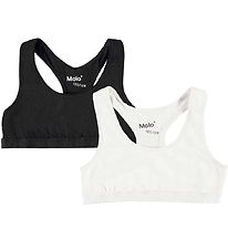 Molo Top - Jade - 2-Pack - Black/White