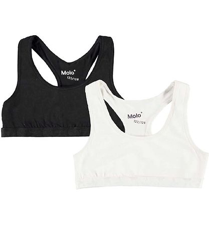 Molo Top - Jade - 2-Pack - Black/White