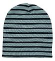 Racing Kids Kindermütze - 2-lagig - Blau Gestreift