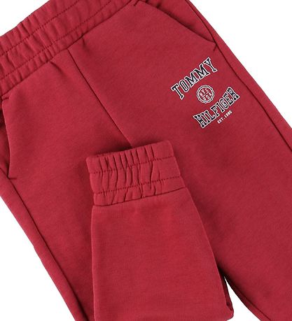 Pantalon de Jogging Tommy Hilfiger - Ample Varsity - Cranberry C Pantalon de Jogging Tommy Hilfiger - Ample Varsity - Cranberry C