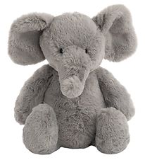 NatureZoo Knuffel - 30 cm - Olifant - Donkergrijs