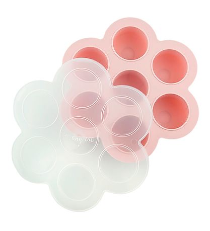 Tiny Tot Freezer Tray - Silicone - Smokey Rose