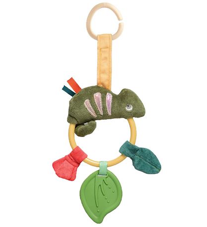 Sebra Activity Ring ring w. Clip Toy - Chameleon Carley Sebra Activity Ring ring w. Clip Toy - Chameleon Carley