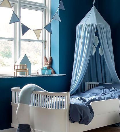 Sebra Bunting Banner - Double-Sided - 250 cm - Powder Blue Sebra Bunting Banner - Double-Sided - 250 cm - Powder Blue