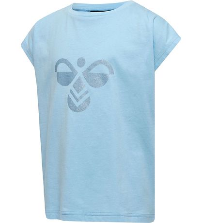Hummel Stuttermabolur - HmlDiez - Loftgóður Blue