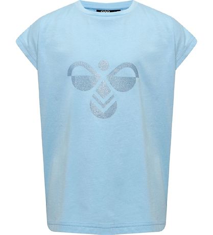 Hummel Stuttermabolur - HmlDiez - Loftgóður Blue