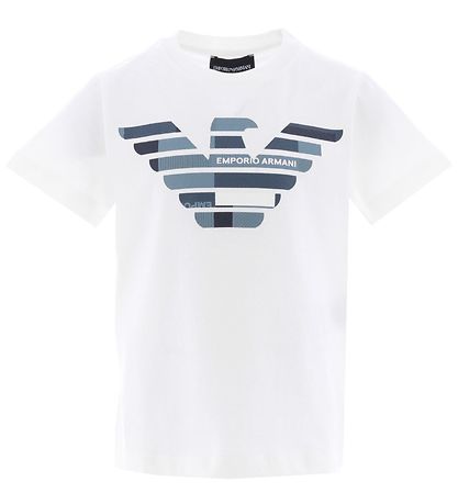 Emporio Armani T-Shirt - Wit m. Logo