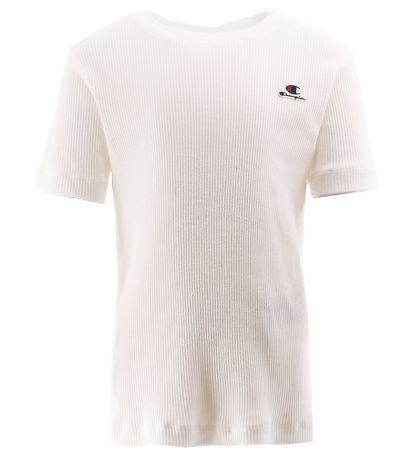 Champion Fashion T-shirt - Rib - White Champion Fashion T-shirt - Rib - White