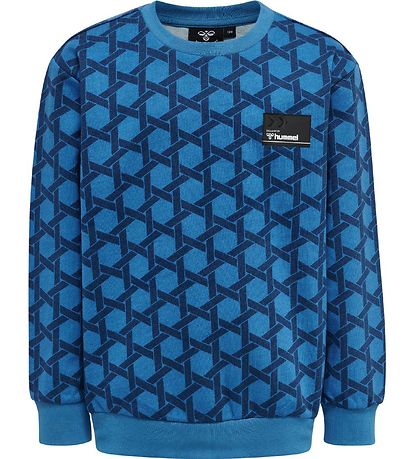 Hummel Sweatshirt - hmlPeter - Vallarta Blue