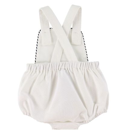 Emporio Armani Set - Body/Latzhosen/Bølleaht - Weiß Emporio Armani Set - Body/Latzhosen/Bølleaht - Weiß