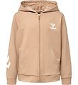 Hummel Cardigan w. Hood - HmlTrece - Humus Hummel Cardigan w. Hood - HmlTrece - Humus