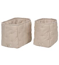 MarMar Diaper storage Fabric box - 25x17/20x15 cm - Grey Sand MarMar Diaper storage Fabric box - 25x17/20x15 cm - Grey Sand